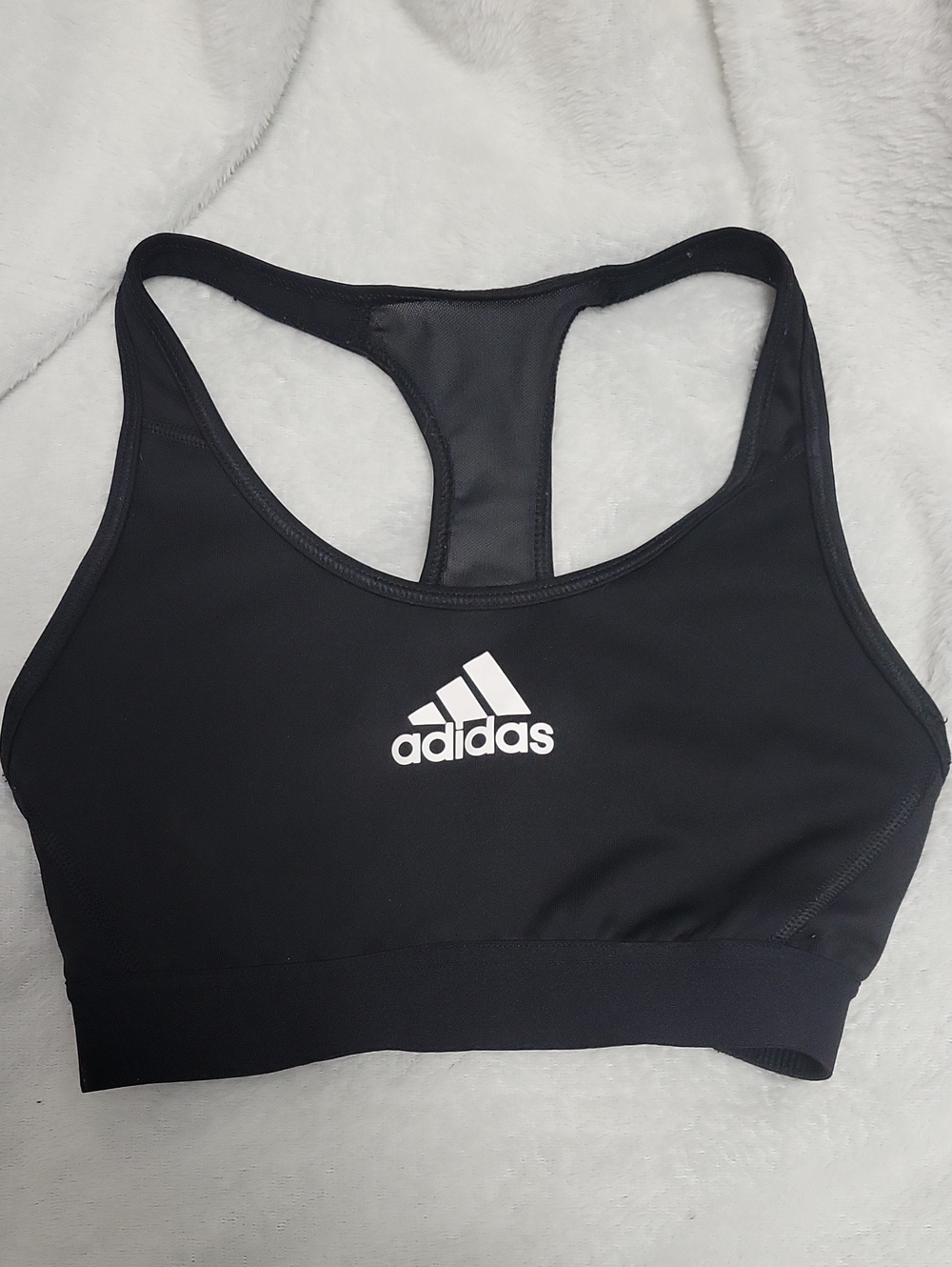 5/$20**Adidas XS Black With Mesh On Back Sports Bra